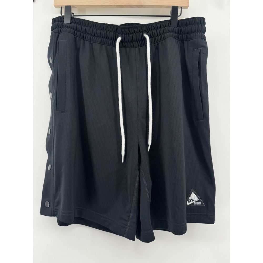 Nike Kyrie Irving Project Journey Reward Tearaway Shorts Men Black Size L NWT